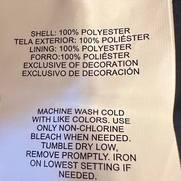 NWT NAUTICA School Uniform Pleated Skort-skirt Navy Blue-Elastic waist- buttons - Picture 9 of 9